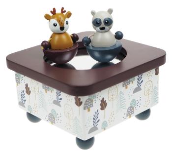 Toodo wooden Musical box Forest Animals
