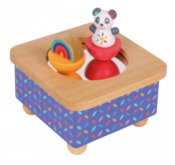 Toodo wooden Musical box Panda  FSC