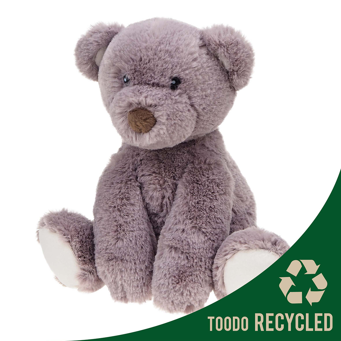Paxy bear, 18 cm beige  in recycled polyester