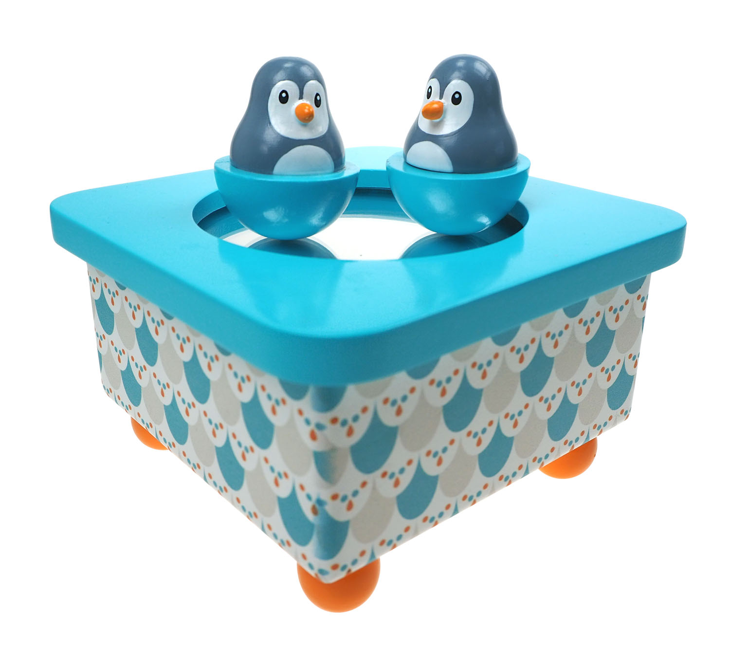 Idis wooden Musical box Pinguin