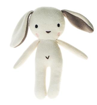 Toodo Cotton Organic,  peluche bunny  26 cm